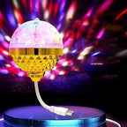 Rotating Magic Ball Light with Lamp Holder Set pack of 1