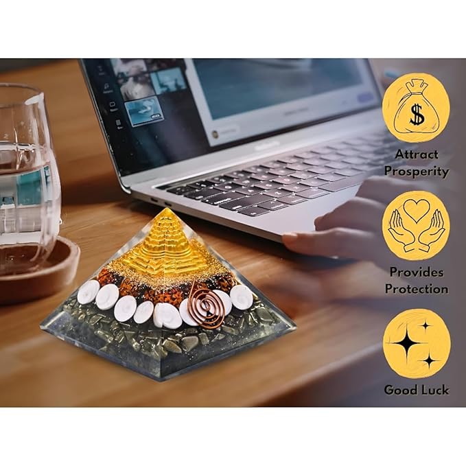 Money Magnet Pyrite  Big Pyramid