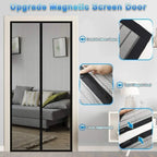 Mesh Screen Net Home Magnetic Foldable Anti Mosquito Door Curtains 100*210CM which fits to Door Size - 7 Feet - CL-MA-785